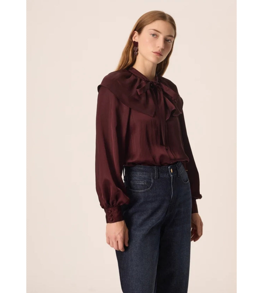 Satia Blouse - Prune
