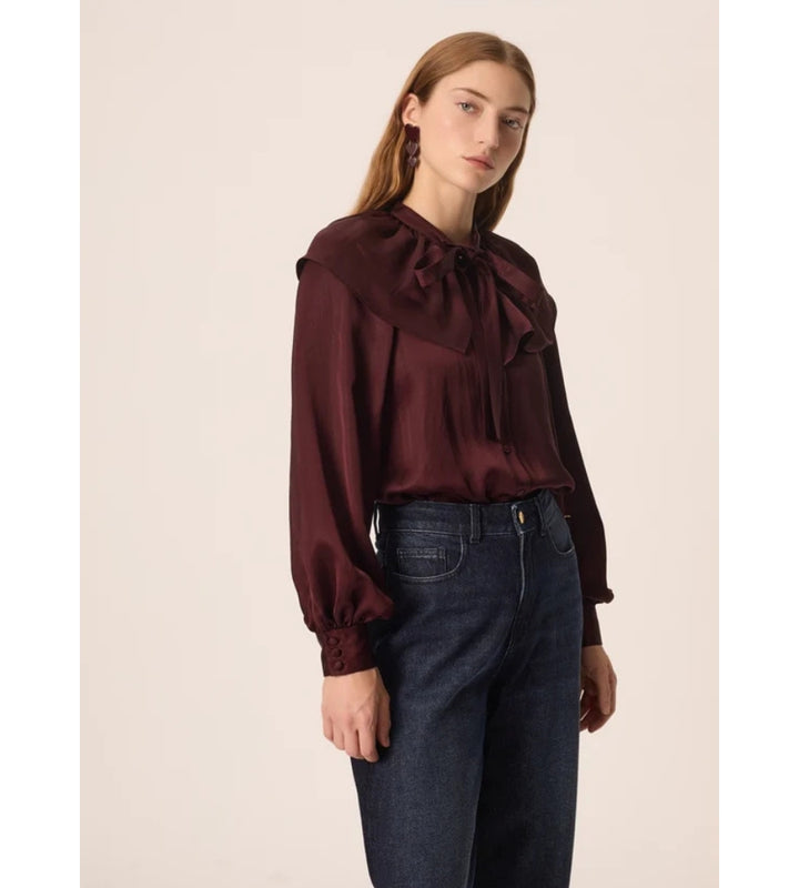 Satia Blouse - Prune