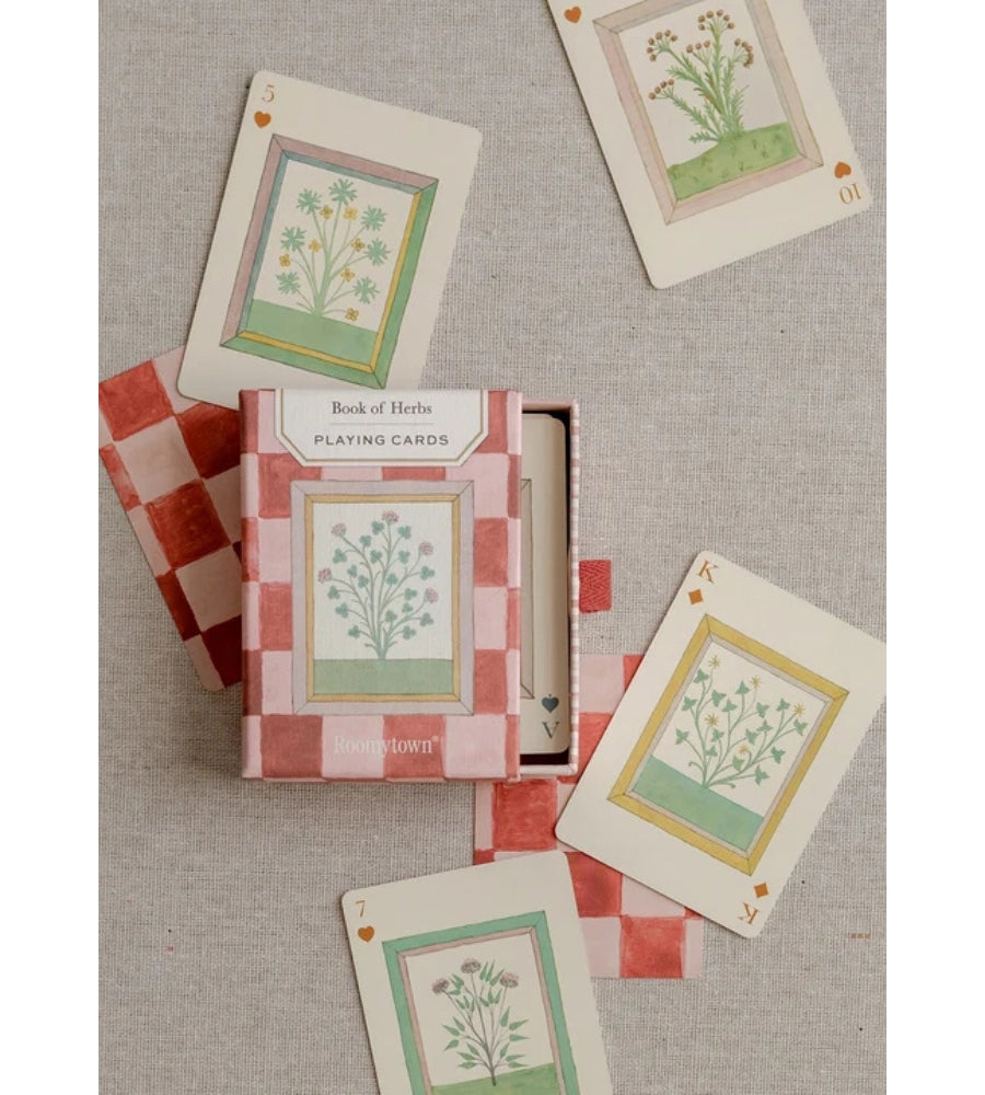Book Of Herbs - Single Playing Card Deck