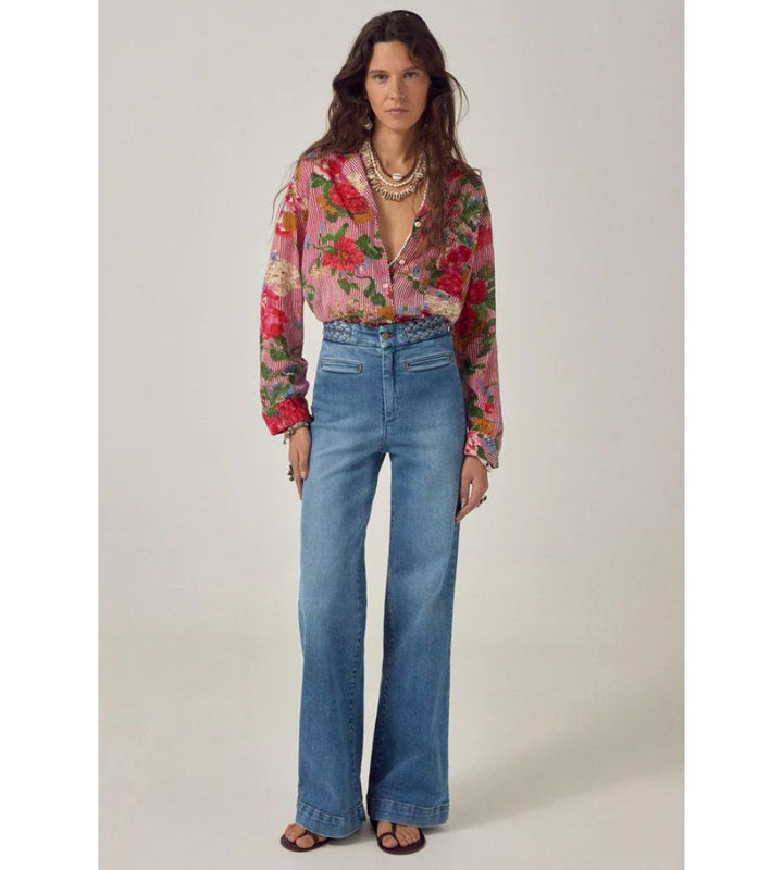 Cher Pant - Western Blue