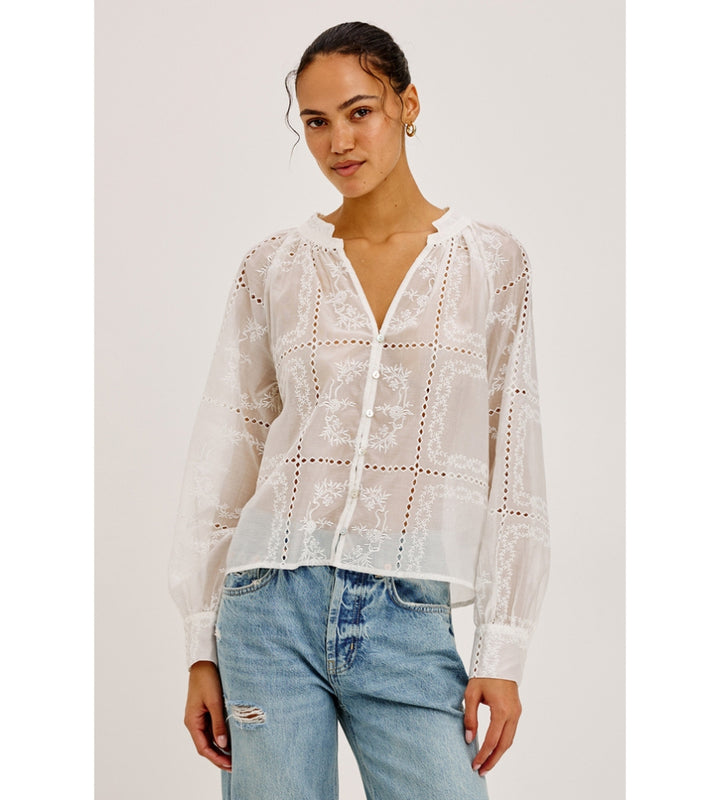 Francine - Ivory Handkerchief