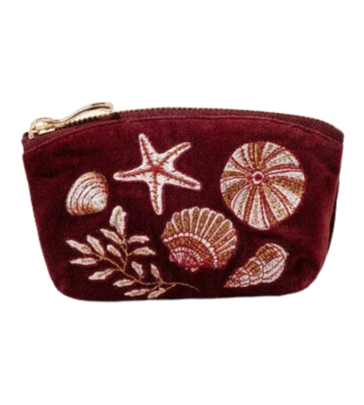 Ocean Treasures Velvet Coin Purse - Port