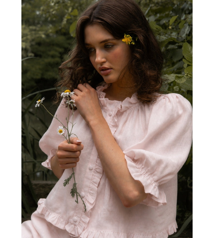 Delphine Top - Blossom Pink