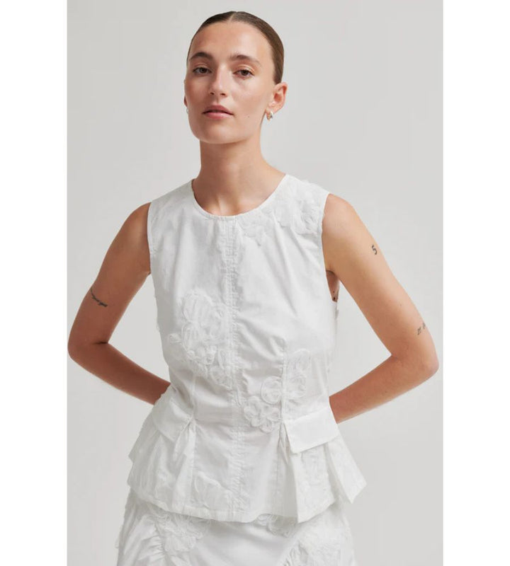 Ashley Top - White