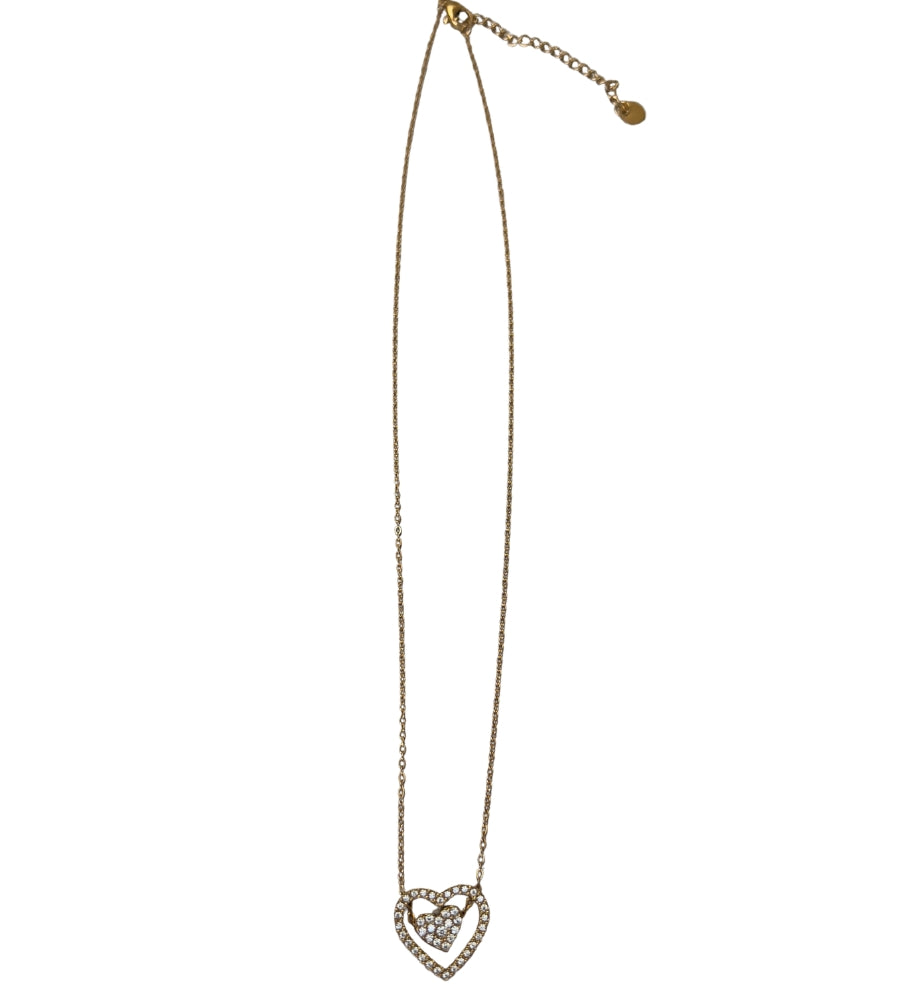 11315 Heart Necklace Gold