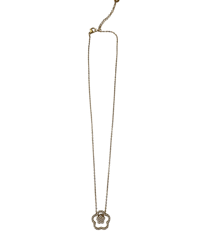 11318 Clover Necklace Gold