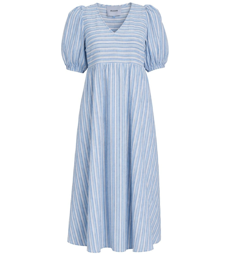 MSFia Dress - Skyway Blue Stripe