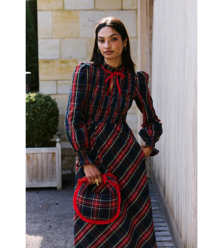 Midnight Tartan Izzy Dress