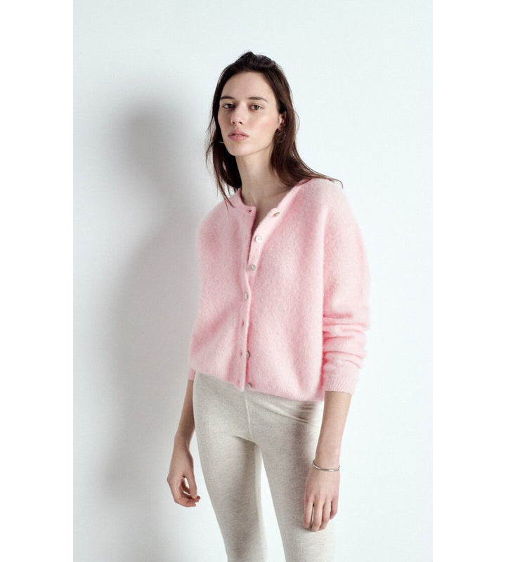 Vitow Cardigan - Dragee Chine