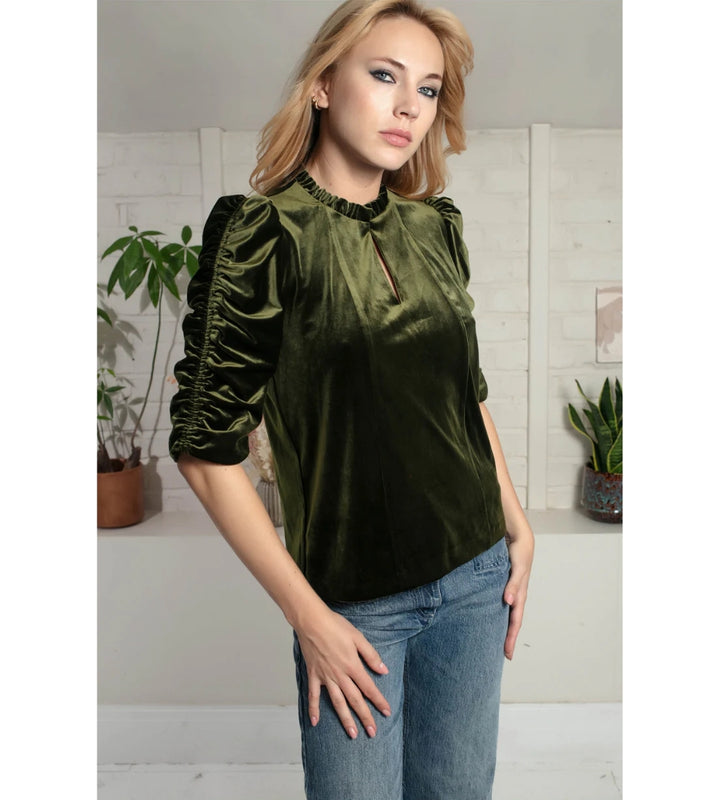 Lexy Top - Olive