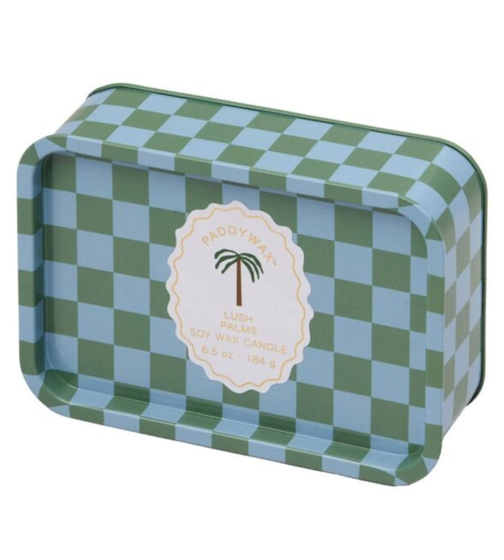 Paddywax Tin Candle - Lush Palm