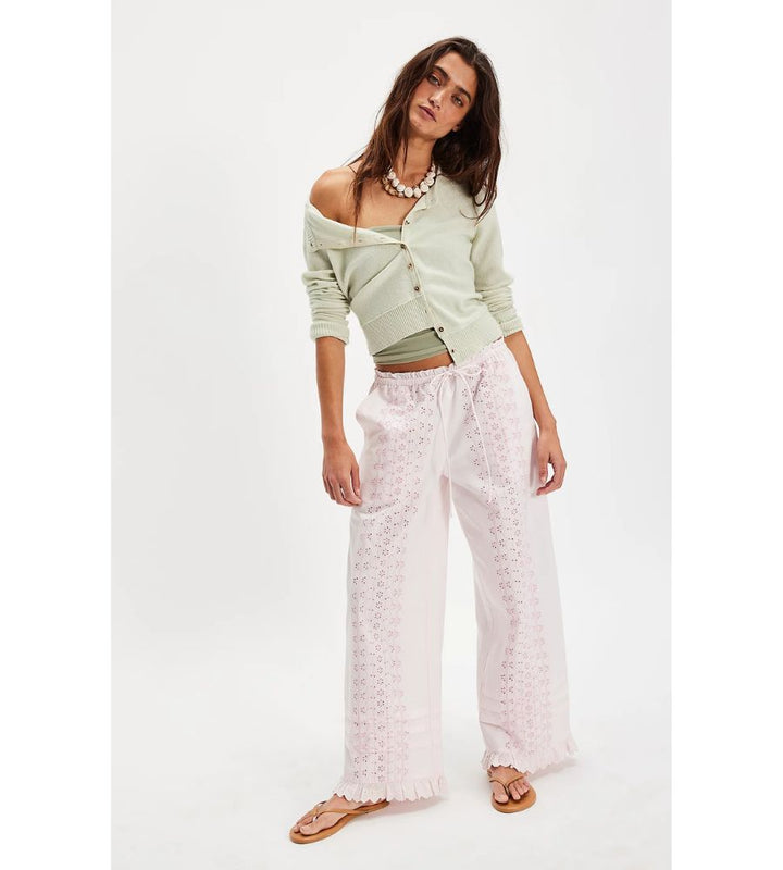 Lucinda Trousers - Baby Pink