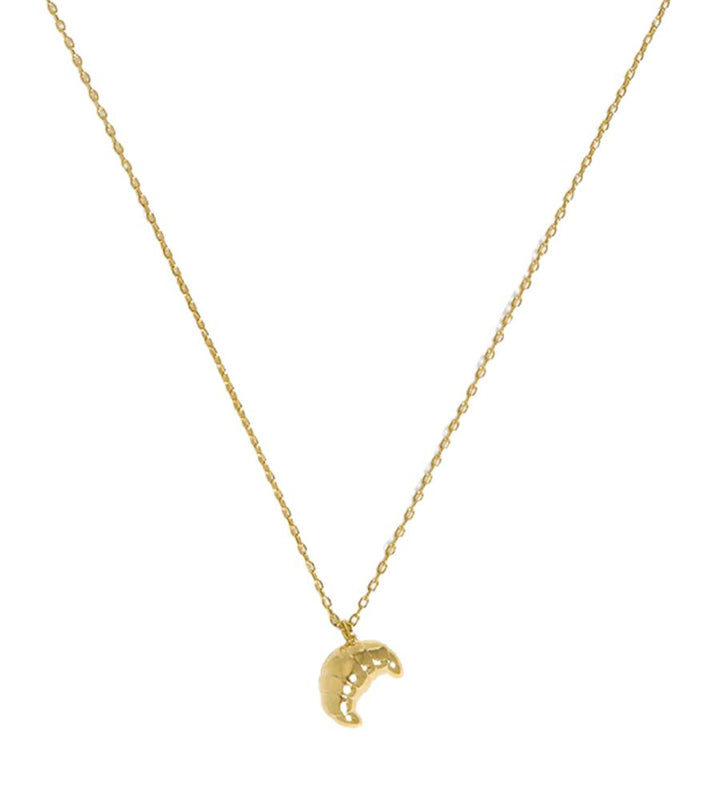 EBN5367G Croissant Necklace