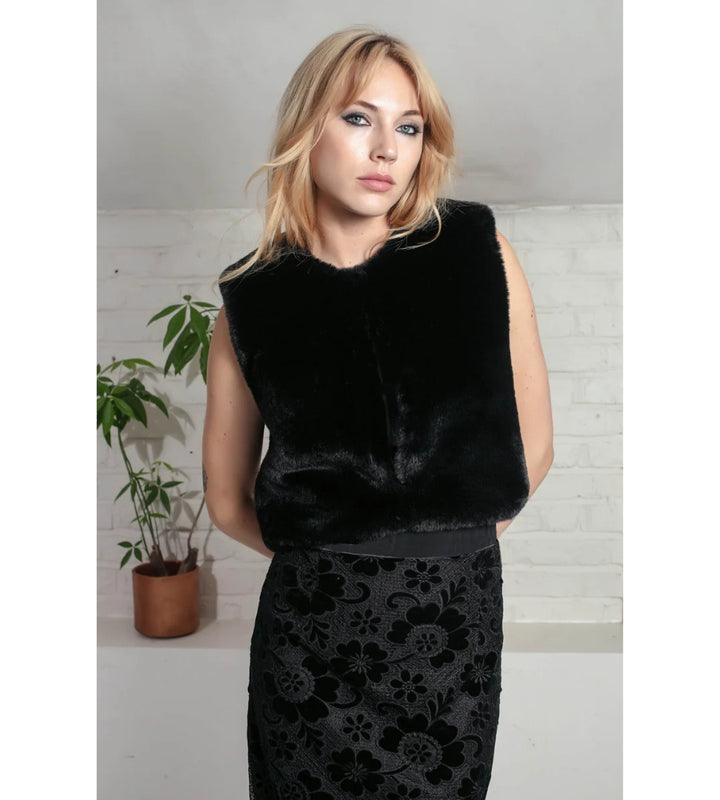 Edelweiss Gilet - Black