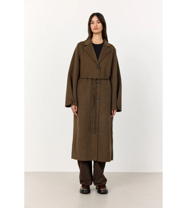 Owa 33 Coat - Dark Brown