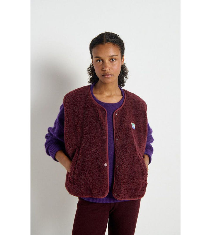 Hoktown Gilet - Burgundy