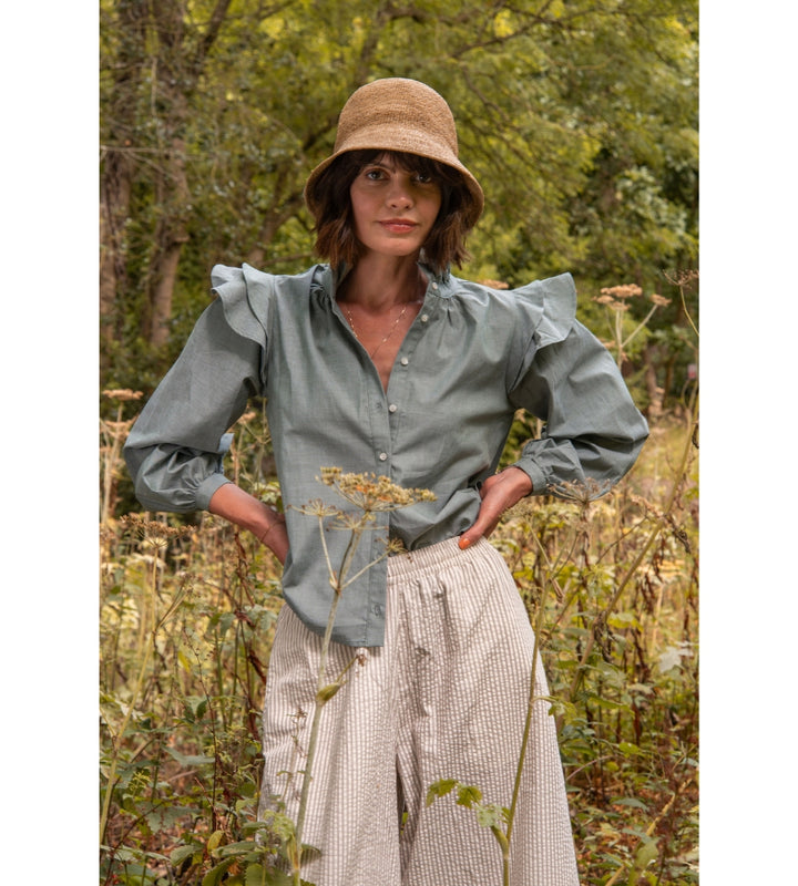 Willow Blouse in Green