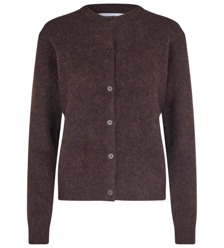 Nor Short Cardigan - Black Coffee