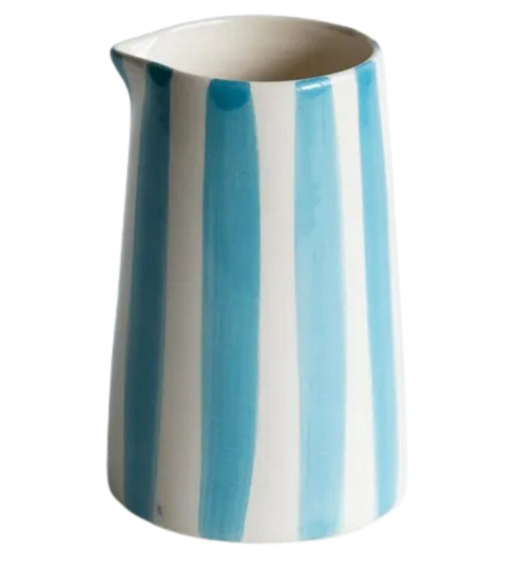 Creamer Candy Stripe - Turquoise