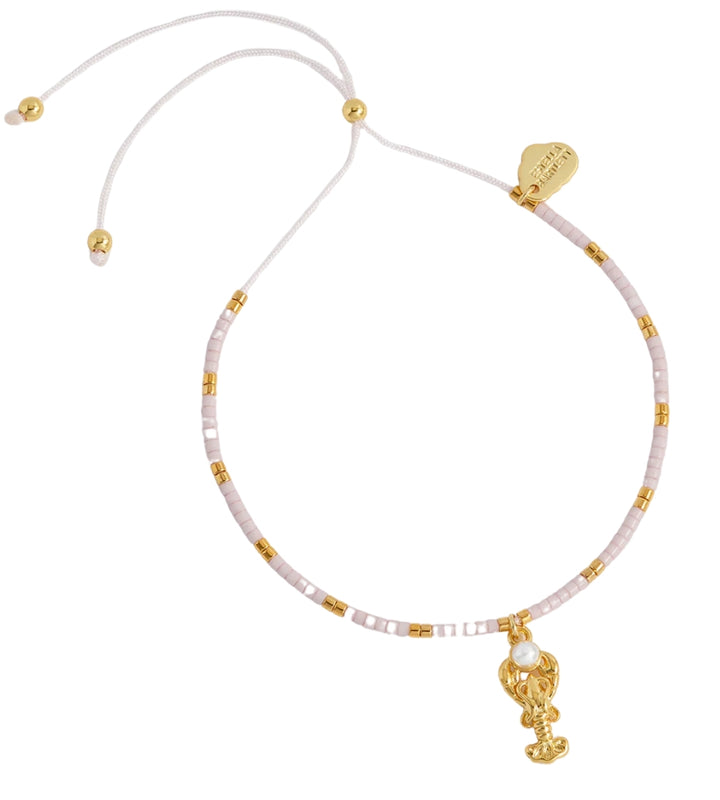 EBB7131G Lobster Miyuki Bracelet With Pearl