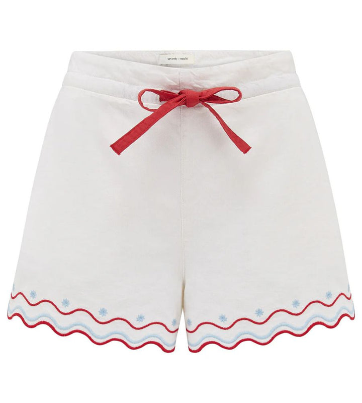 Nina Shorts - White
