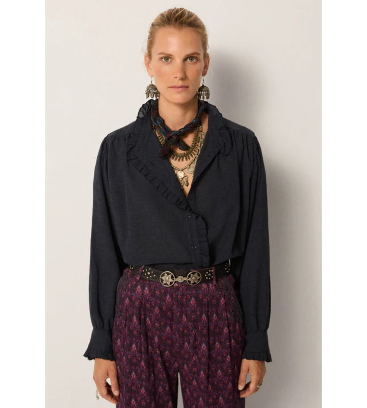 Celeste Blouse - Eclipse Blue