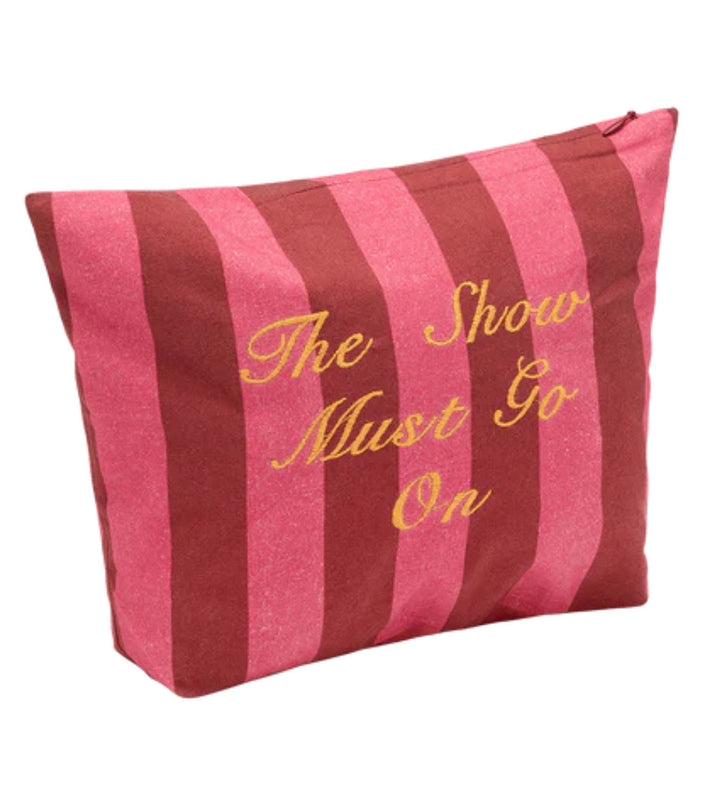 The Show Must Go On Make-Up Bag