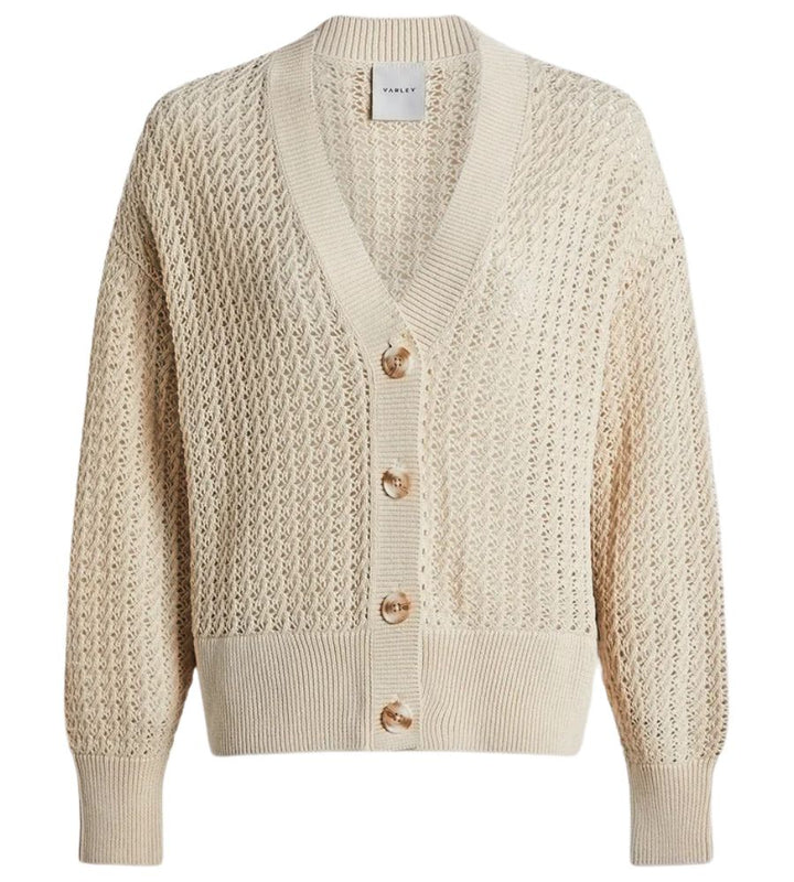 Astell Relaxed Knit Cardigan - Birch