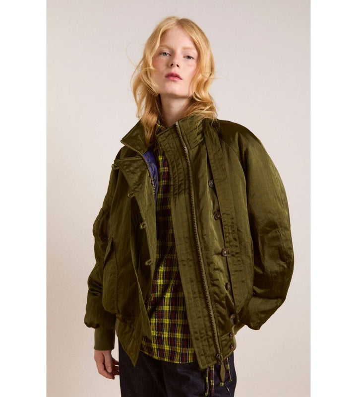 Joanie Bomber - Olive