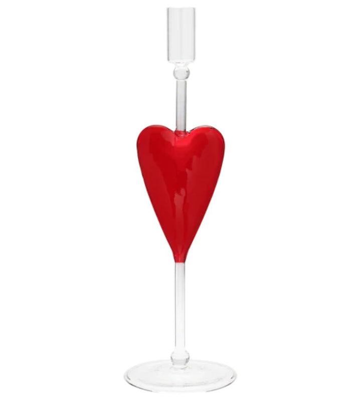 Poetic Love Candle Holder - Red