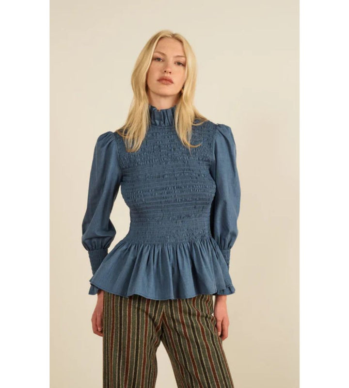 Aleria Shirt - Indigo