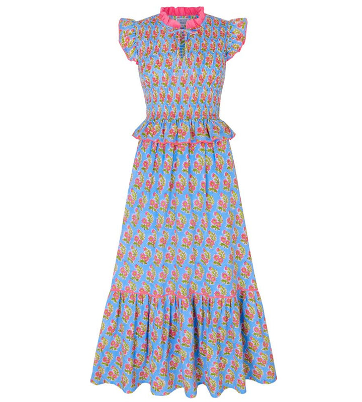 Harper Dress - Cornflower Aster