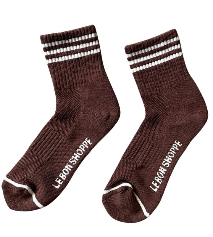 Girlfriend Socks - Mahogany