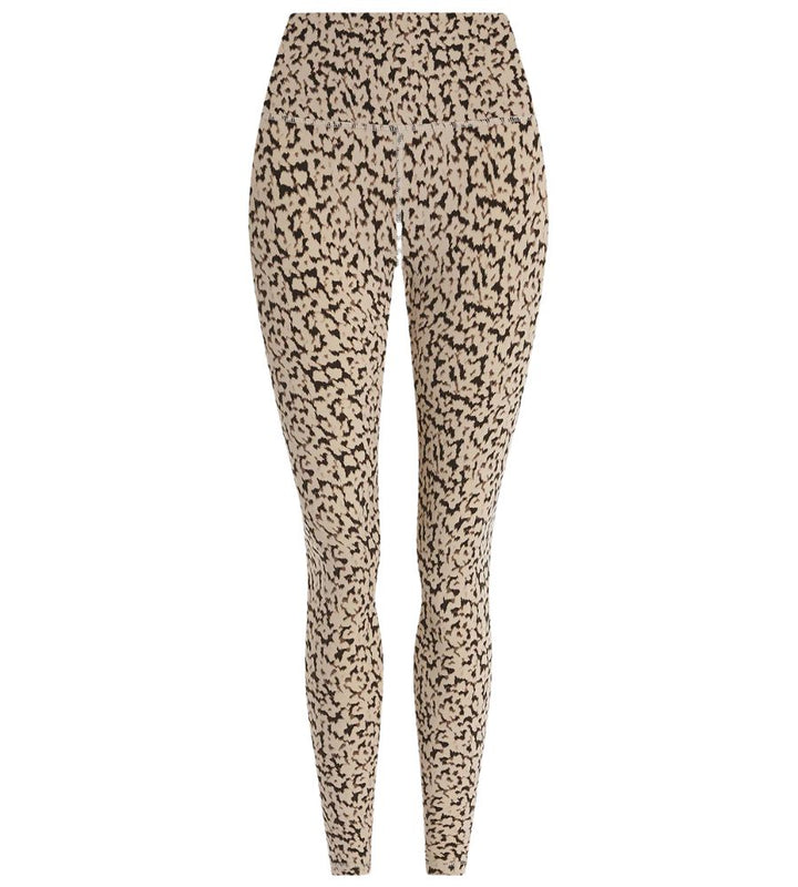 Move Pocket Legging High 25 - Almond Abstract Leopard