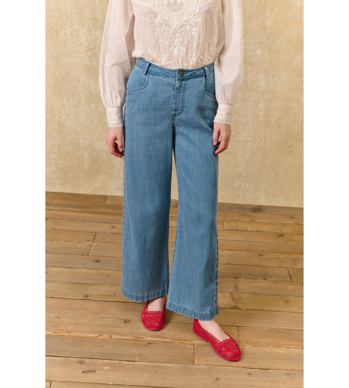 Agnes Pants - Soft Blue