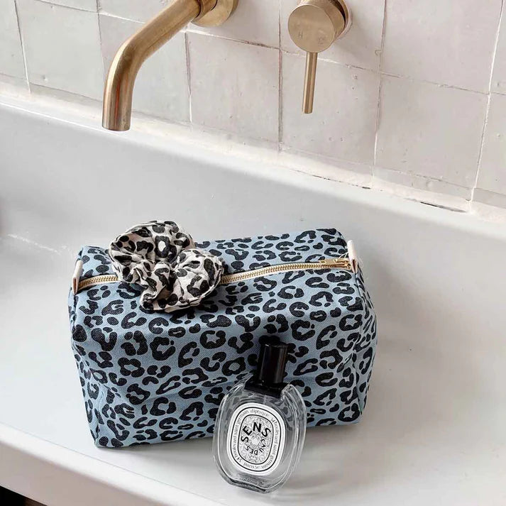 Vic Toiletry Bag Stripes Graou/Sky Blue