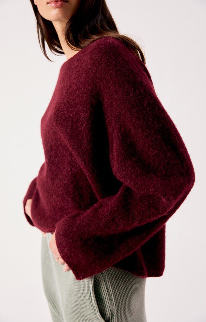 Vitow Sweater - Dark Red Melange
