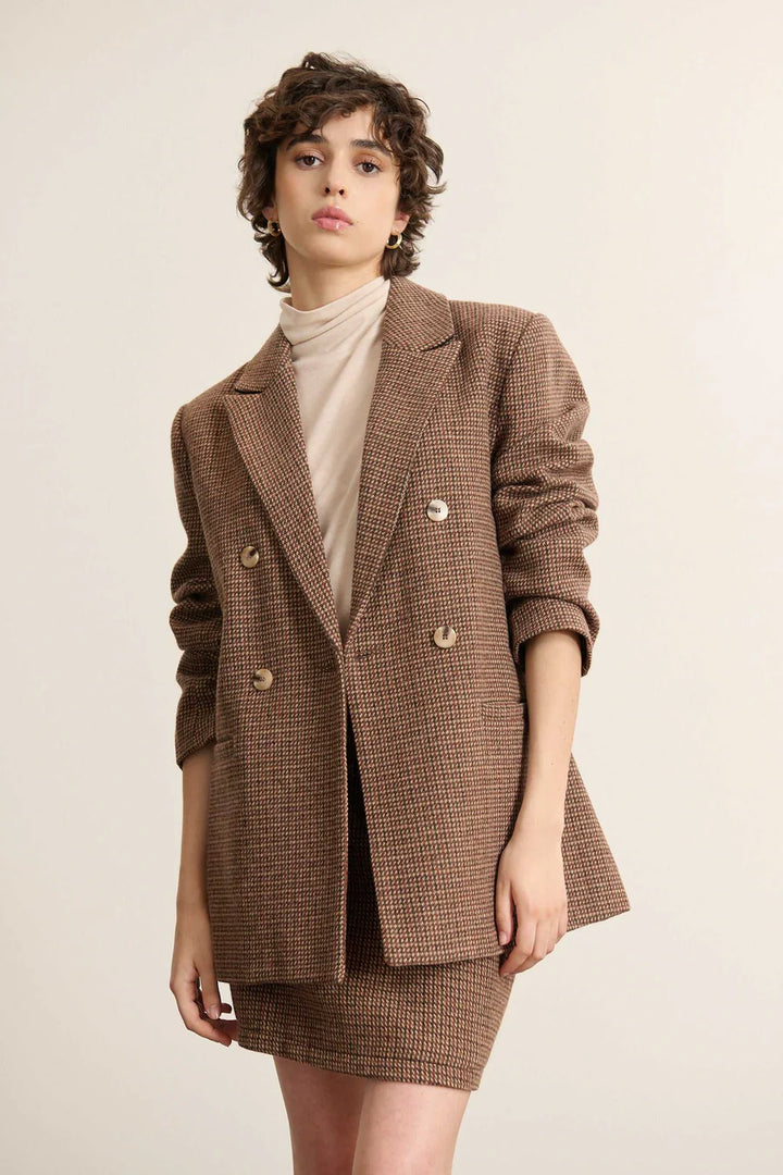 Tresse Blazer - Marron