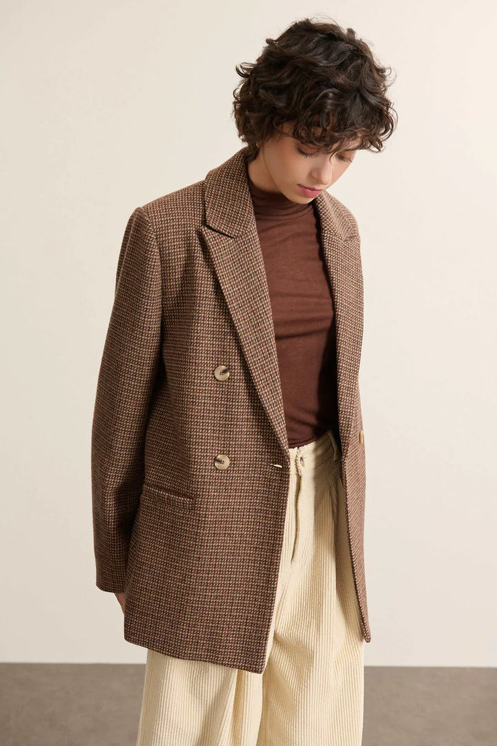 Tresse Blazer - Marron