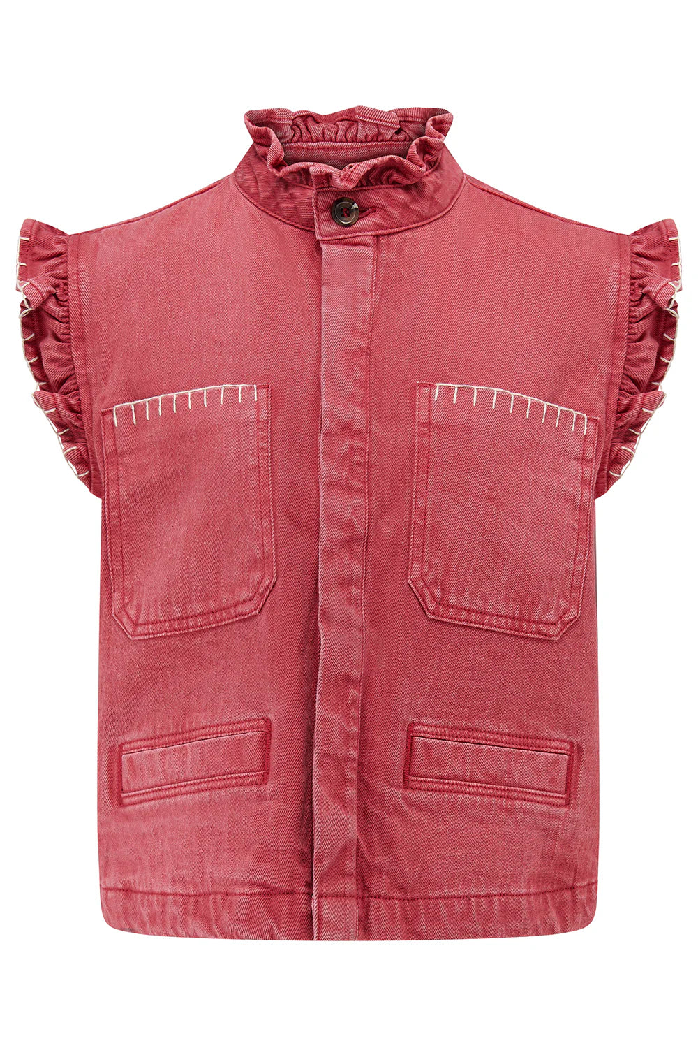 Pablo Waistcoat - Vintage Red