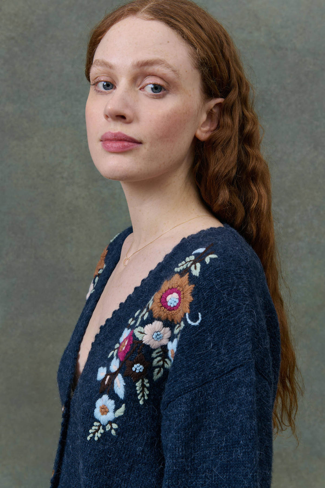Lunami Cardigan - Marine