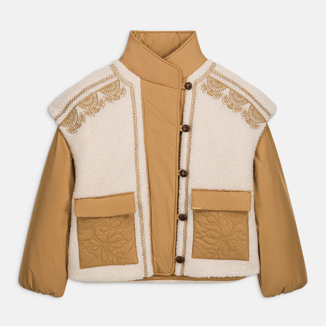 Beatine Coat in Sand