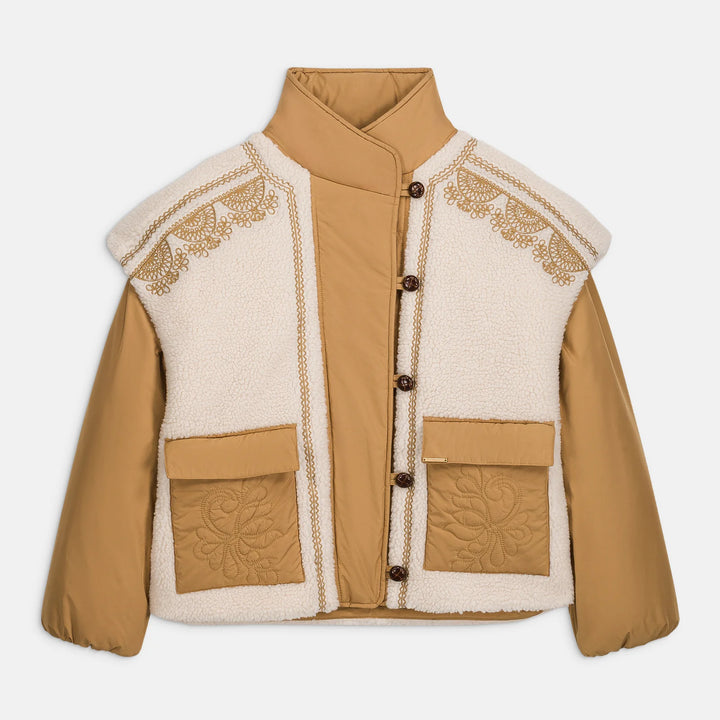 Beatine Coat in Sand
