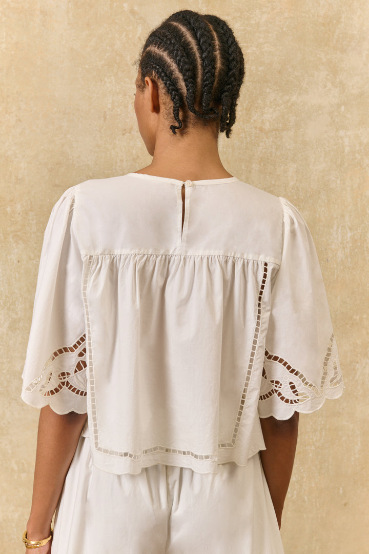 Louvia Blouse - Off White