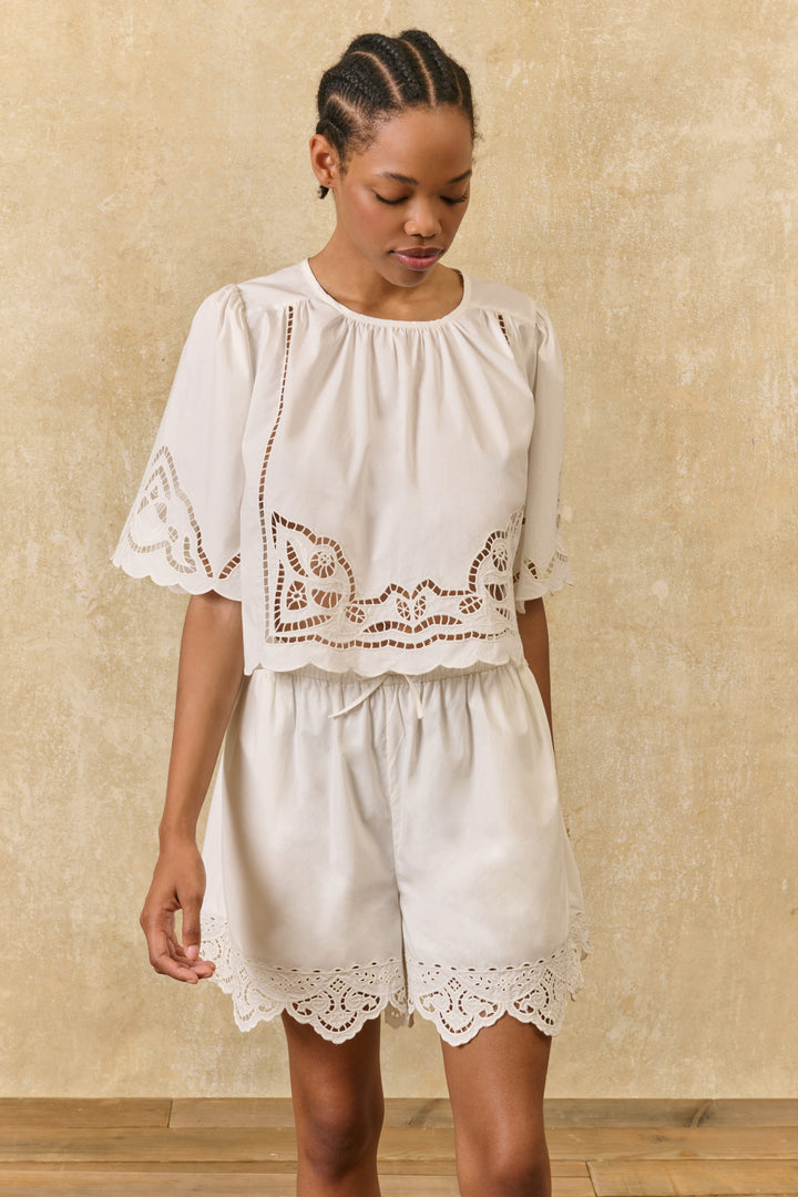 Boxi Shorts - Off White