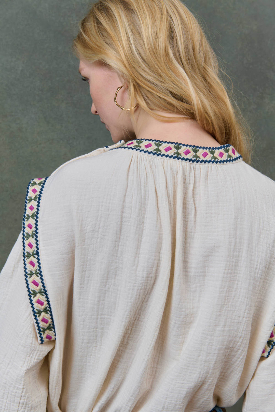 Izza Blouse - Cream