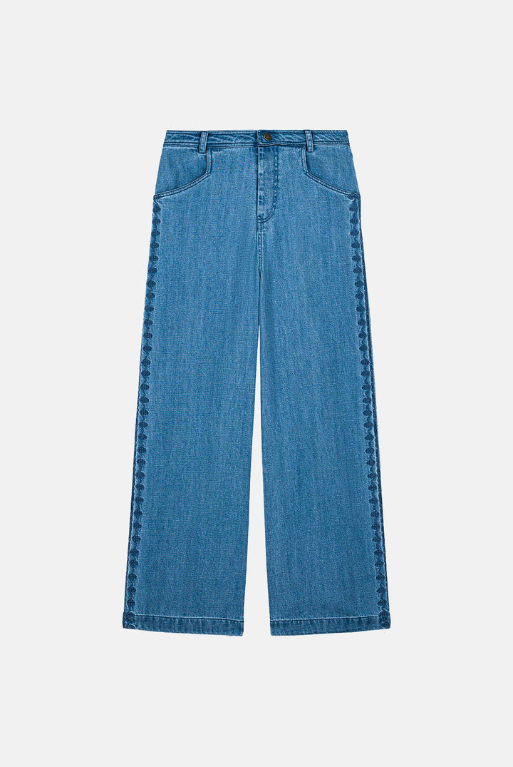 Agnes Pants - Soft Blue
