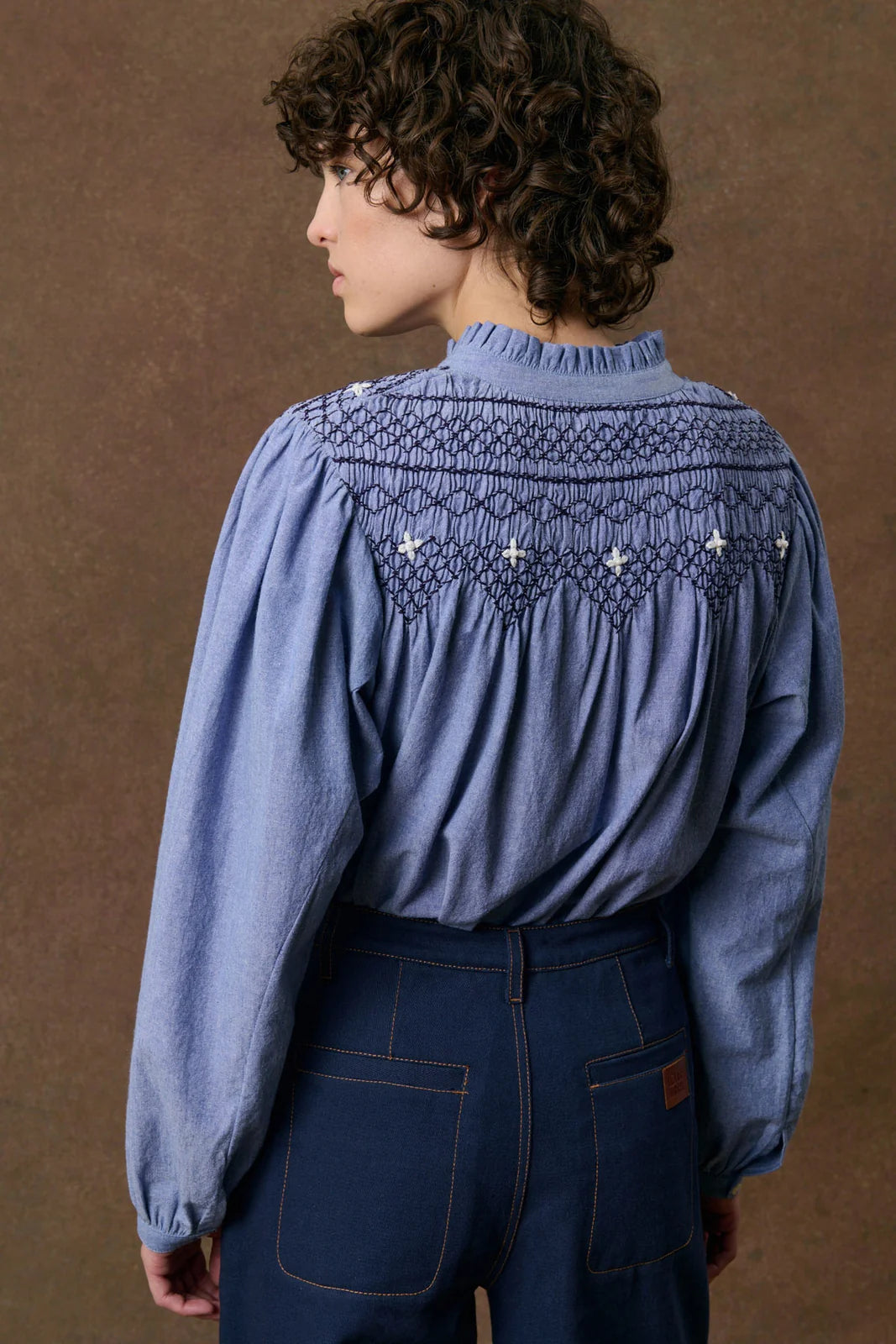 Shirt Louise - Denim Light Blue