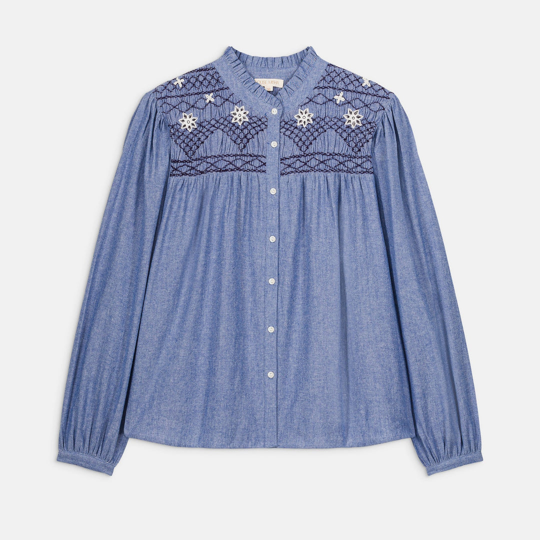 Shirt Louise - Denim Light Blue