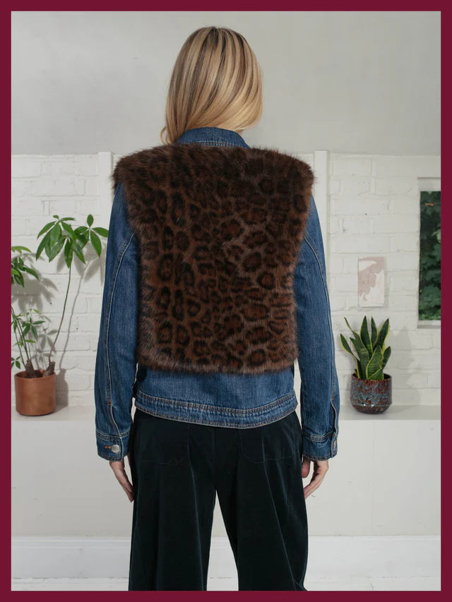 Edelweiss Gilet - Choc Leo